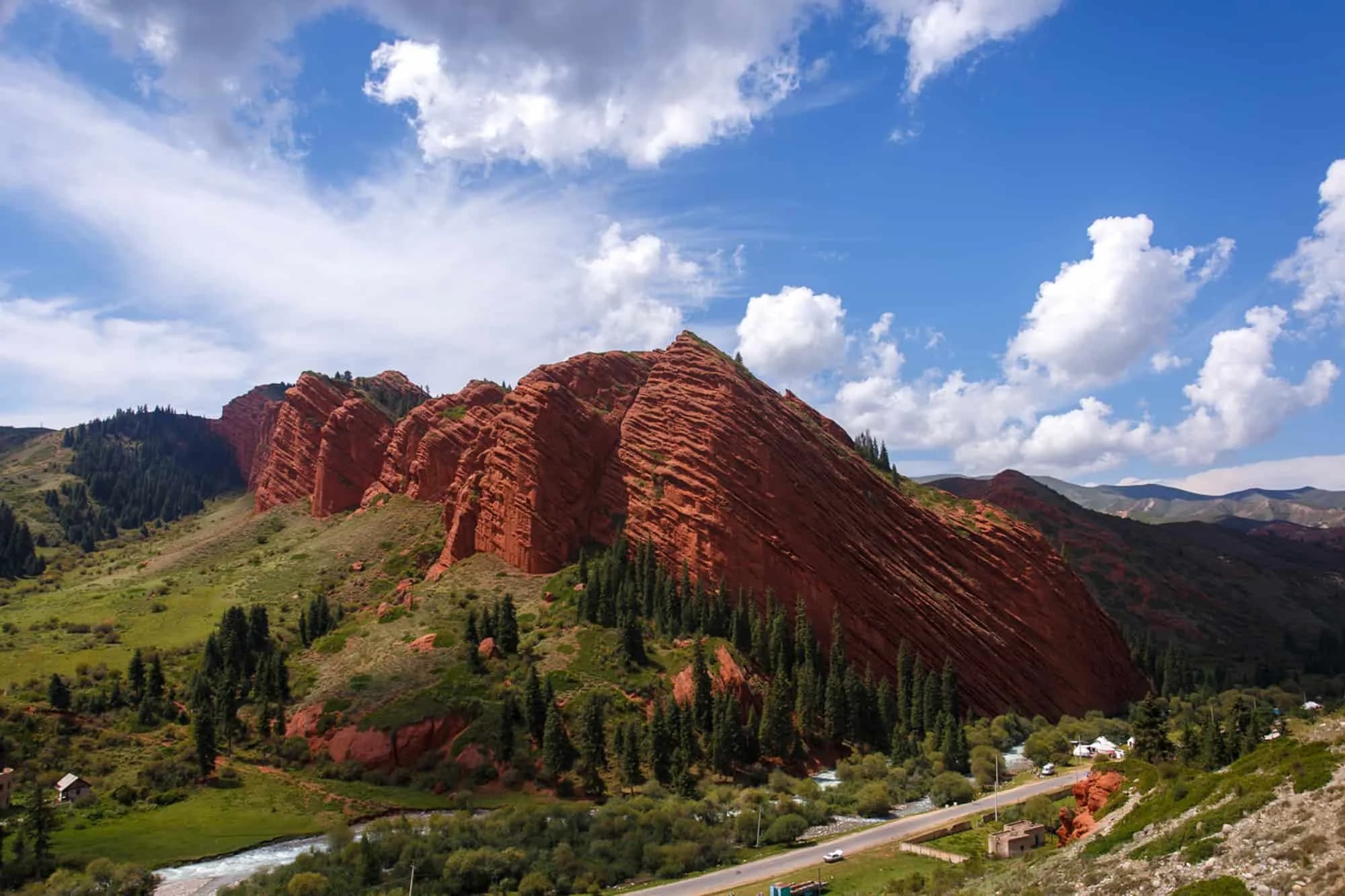 Ущелье Жети-Огуз (Семь быков) 2