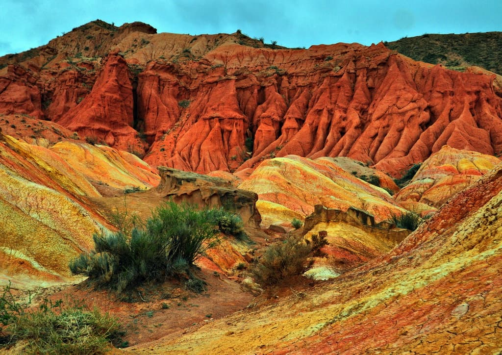 БАРСКАУНСКИЙ водопад + ущелье «СКАЗКА», Джеты-Огуз + церковь и мечеть в Караколе + Горячий Источник 6