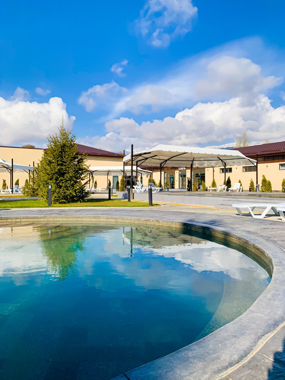 hot springs in the Ak-Bermet Spa Complex 5
